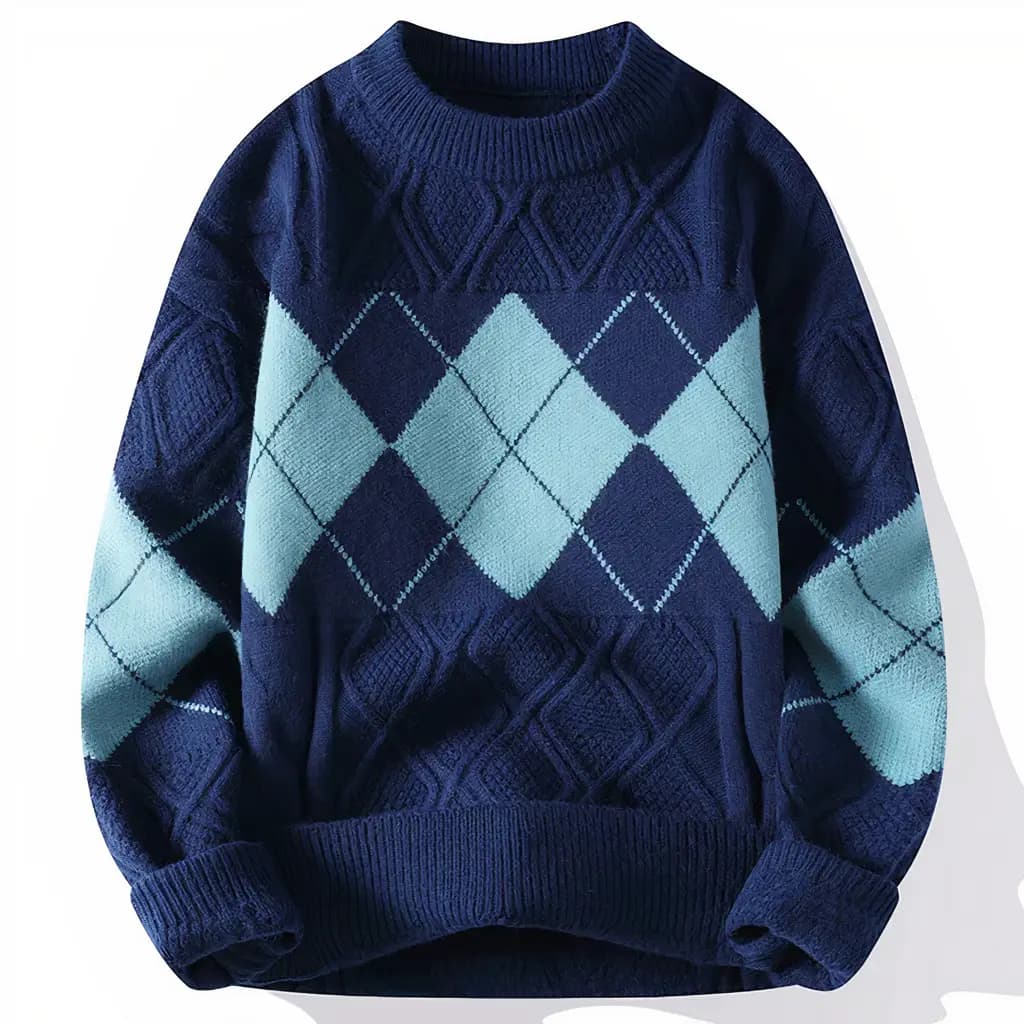 By Argyle Heritage Sweater
