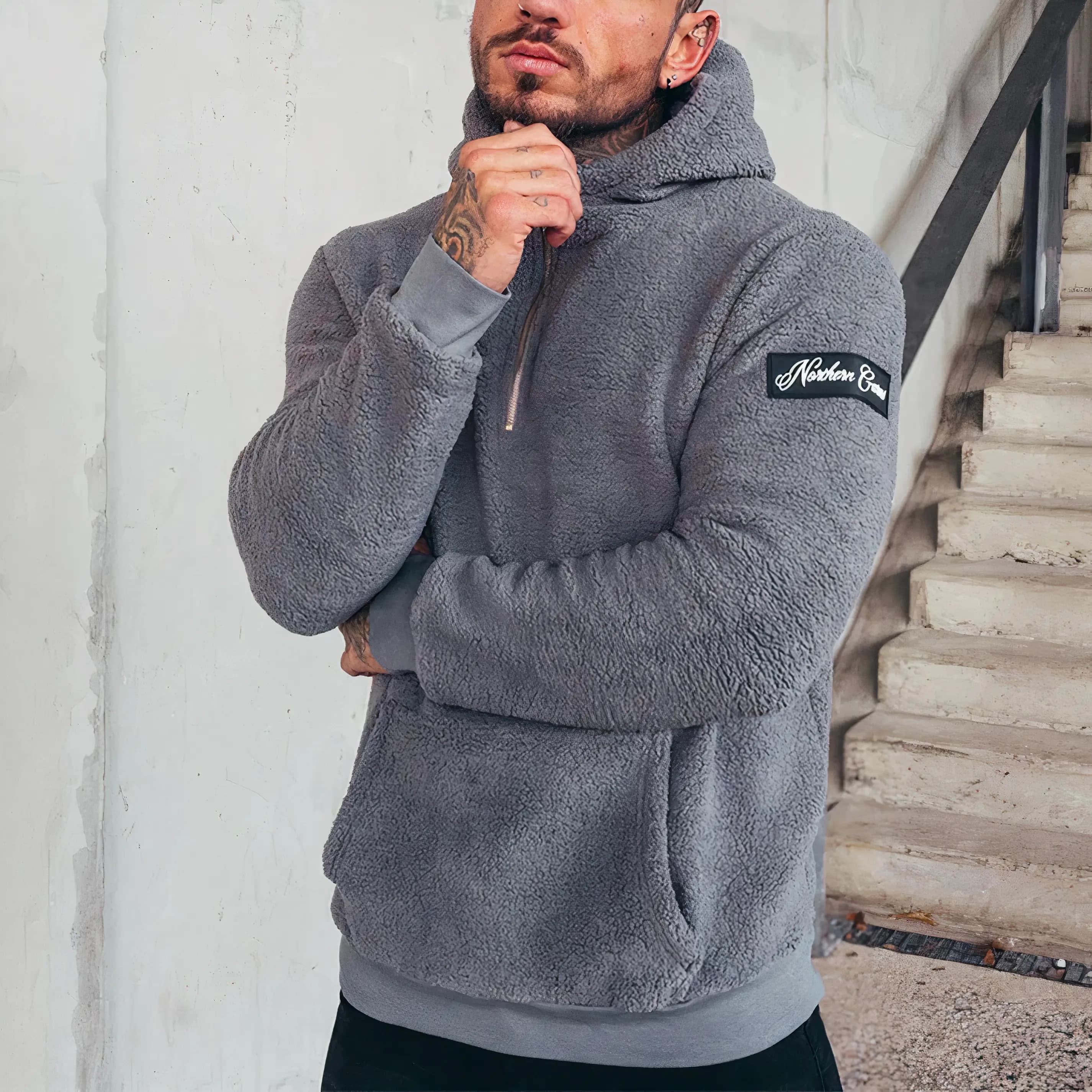 By Nordic Ridge Sherpa Hoodie