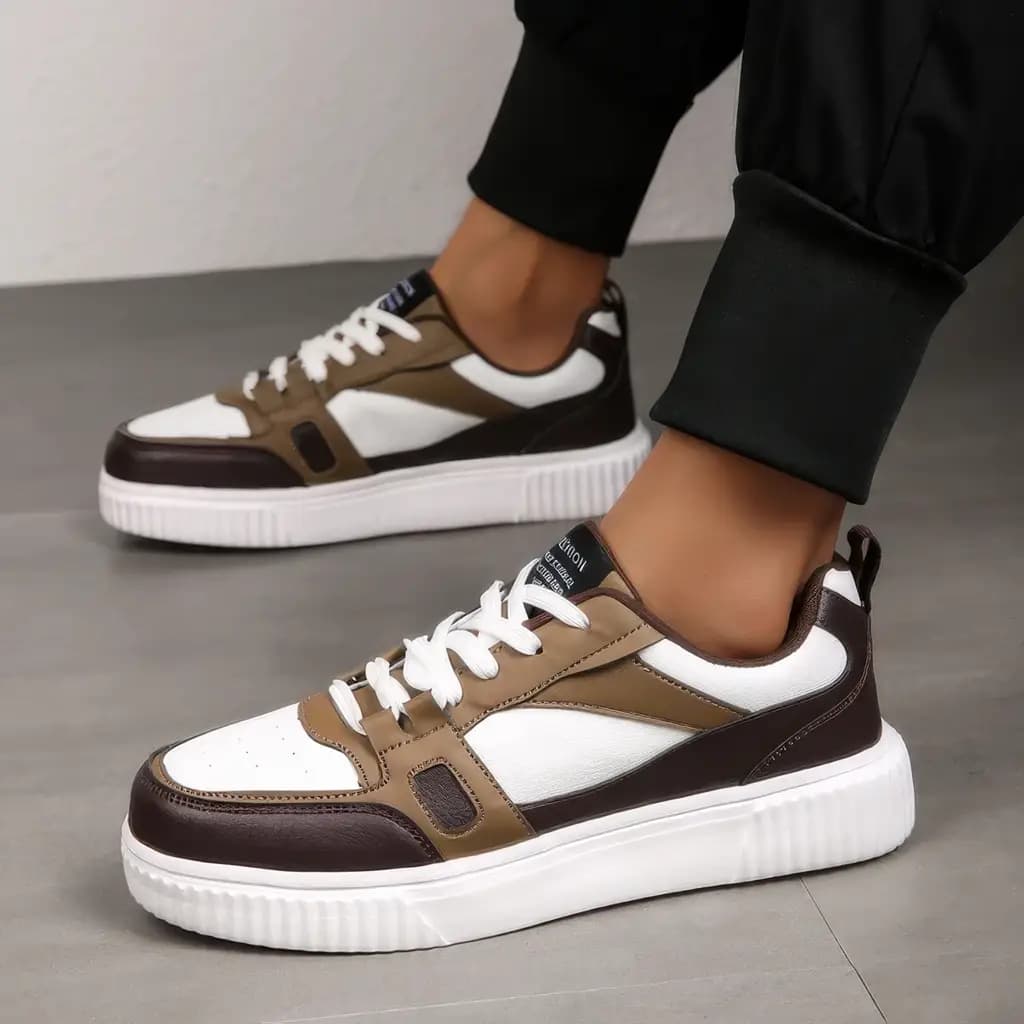 By Bellagio Leather Sneakers