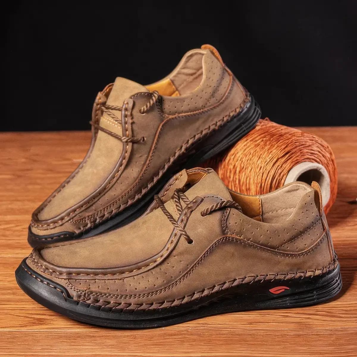 By Alpine Suede Moccasins