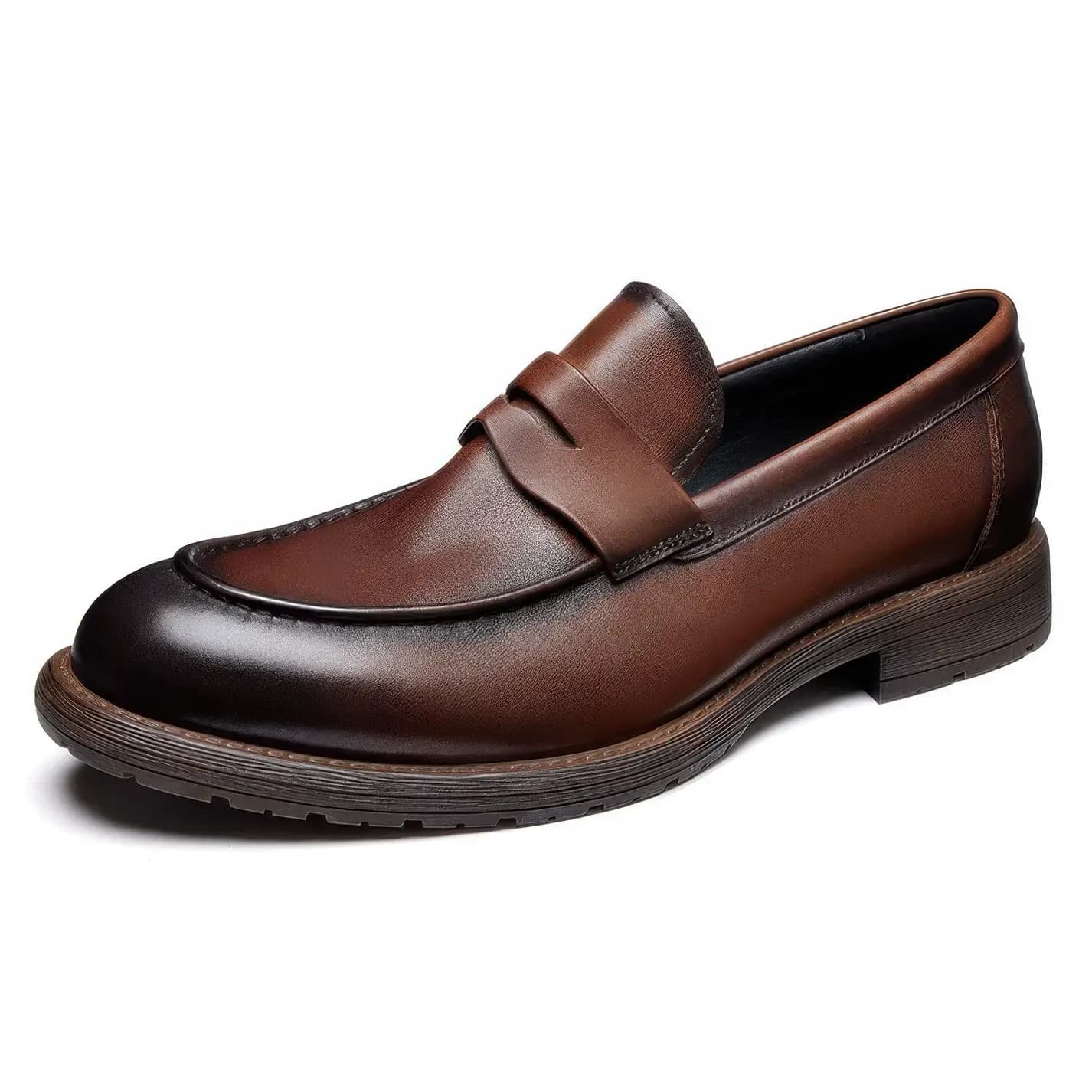 By Hudson Genuine Leather Loafers