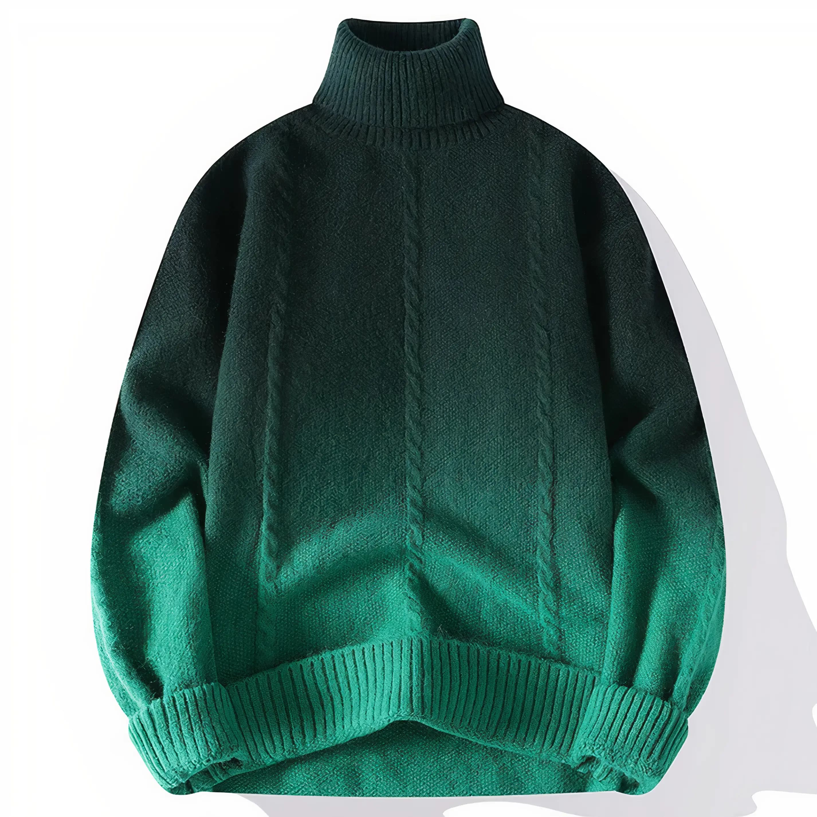 By Dawn Ombre Turtleneck Sweater