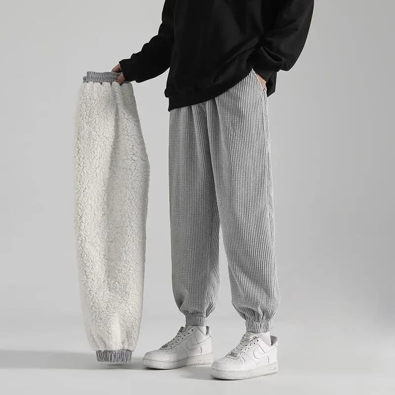 By Dawn Corduroy Sherpa Joggers