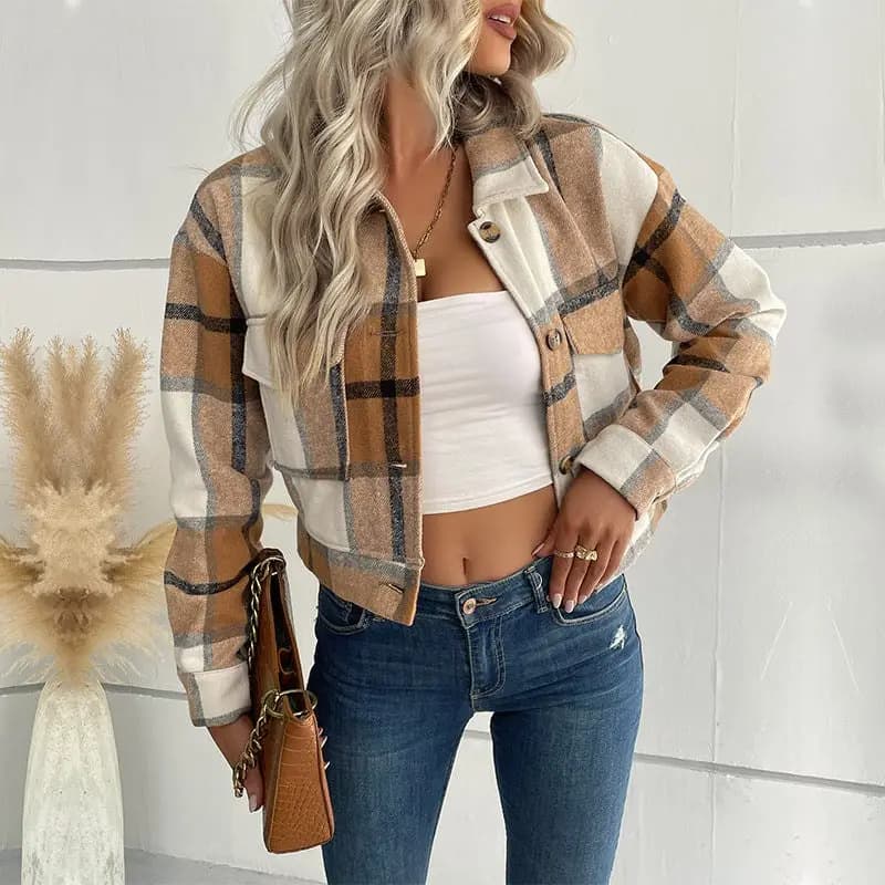 By Frankies Flannel Jacket