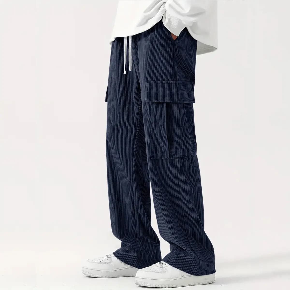 By Dawn Corduroy Cargo Joggers