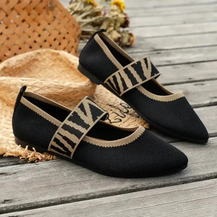 By Carolina Woven Flats