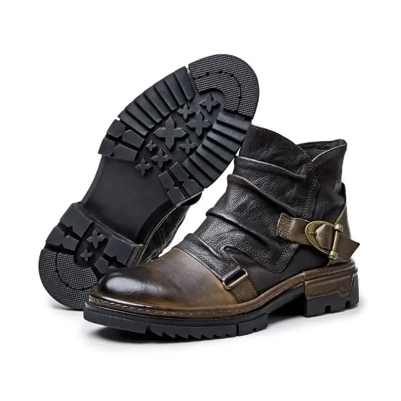 By Toretto Leather Boots