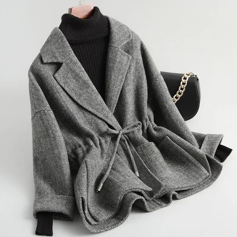 By Bleu Wrap Wool Cardigan